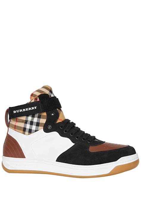 burberry dennis sneakers|Burberry Men's Dennis Vintage Check High.